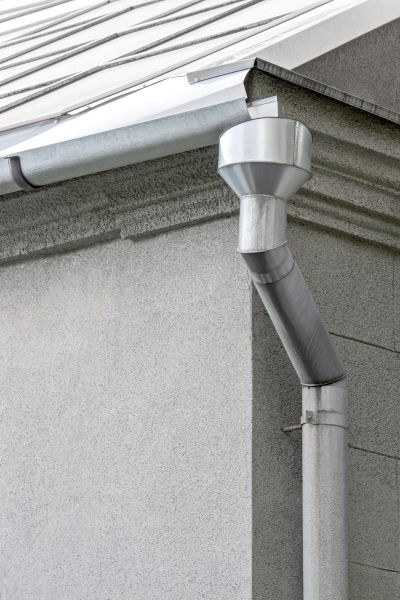 Galvanized Gutter Installation in Griffin