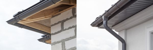 Wood Gutter Replacement in Griffin