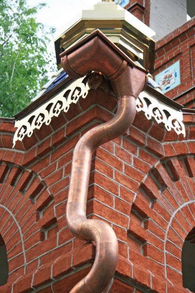 Church Downspout Installation in Griffin